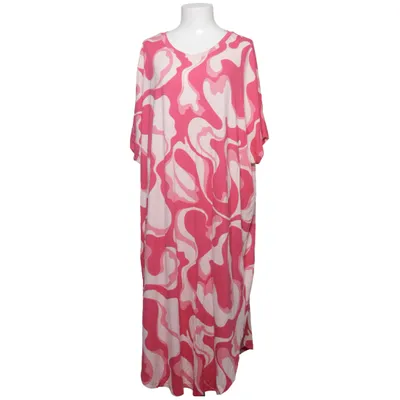 Klänning (Rosa, Vit, Flerfärgad) från Monki Elastan, Viskos