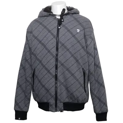 Hoodie (Gray, Black) from No Fear Cotton, Polyester
