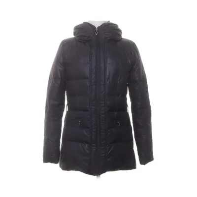 Winterjas (Zwart) van Petroff Dons, Veer, Polyester