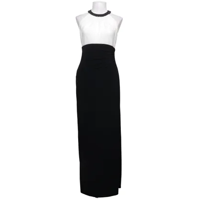 Robe de soirée (Noir, Blanc) de Lauren Ralph Lauren Élasthane, Polyester