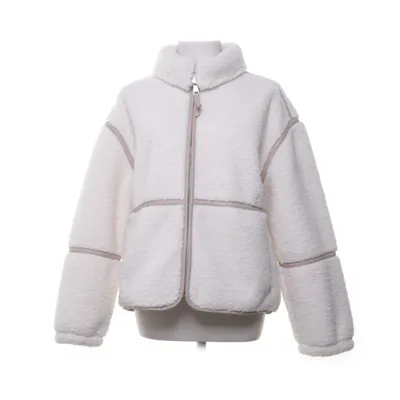 Vinterjacka (Vit) från Abercrombie & Fitch Polyester, Pälsimitation