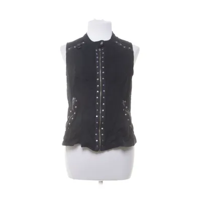 Vest (Black) from Ze-Ze Linen, Viscose