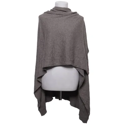 Poncho (Grå) från Knit-ted Kashmir, Bomull, Polyamid, Viskos, Ull