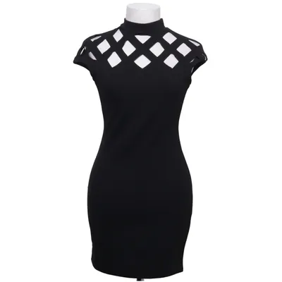 Kjole (Sort) fra Boohoo Night Elastan, Polyester