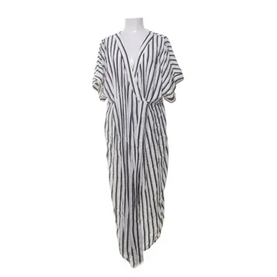 Robe portefeuille (Noir, Blanc) de ASOS Lin, Viscose