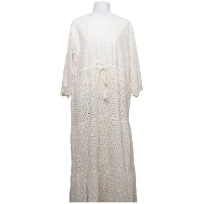 Maxi jurk (Beige) van Coline Katoen