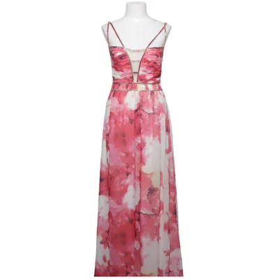 Maxi dress (Pink, White, Multicolored) from Little Mistress Elastane, Polyester