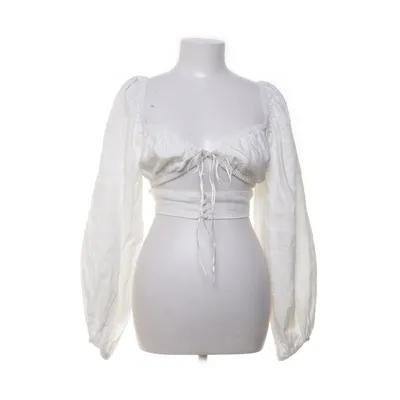 Crop top (Hvid) fra Verge Girl Linned