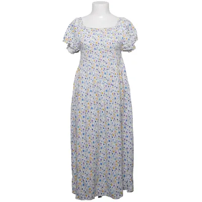 Dress (White, Multicolored) from Elitzia Viscose