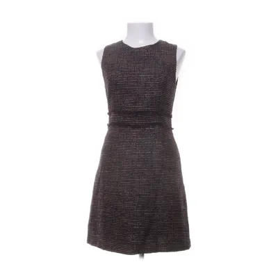Jurk (Bruin, Blauw, Meerkleurig) van Warehouse Acryl, Katoen, Polyester, Wol