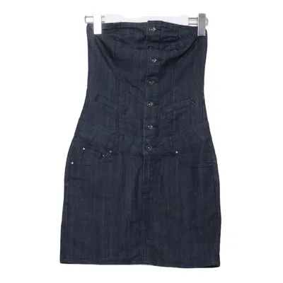 Jeansklänning (Blå) från VILA Clothes Bomull, Elastan, Polyester
