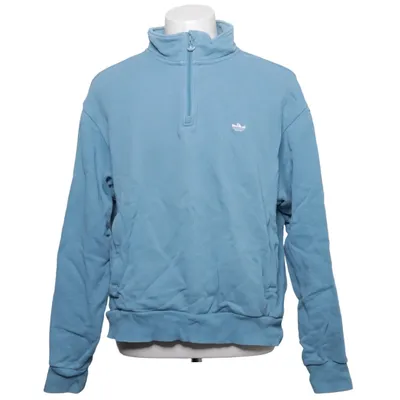 Sweatshirt (Bleu) de Adidas Skateboarding Coton, Élasthane