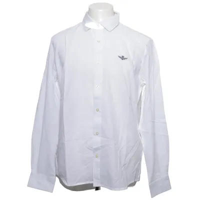 Shirt (Wit) van Aeronautica Militare Katoen