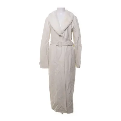 Vinterfrakke (Beige) fra Emilie Malou x NA-KD Kunstpels, Polyester