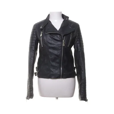 Bikerjakke (Sort) fra Voyelles Polyester, Polyurethan