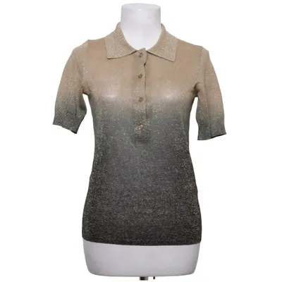 Pikétröja (Grå, Beige, Flerfärgad) från Joseph Elastan, Metallfiber, Polyamid, Polyester, Viskos