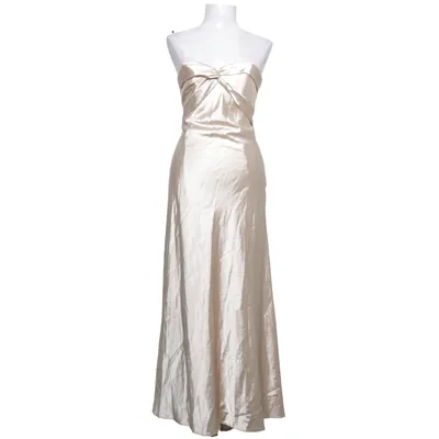 Evening gown (Beige) from Jessica McClintock Elastane, Polyester