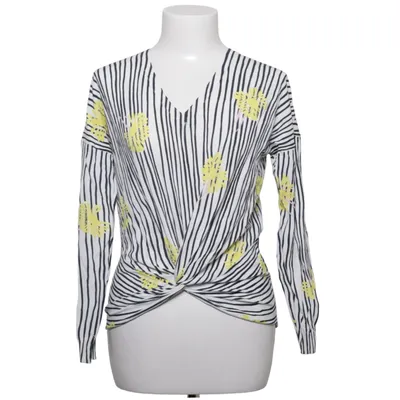 Blouse portefeuille (Blanc, Noir, Jaune) de Bimba y Lola Polyamide, Viscose