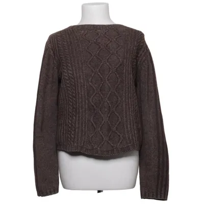 Tröja (Brun) från Trussardi Jeans Akryl, Bomull, Ull