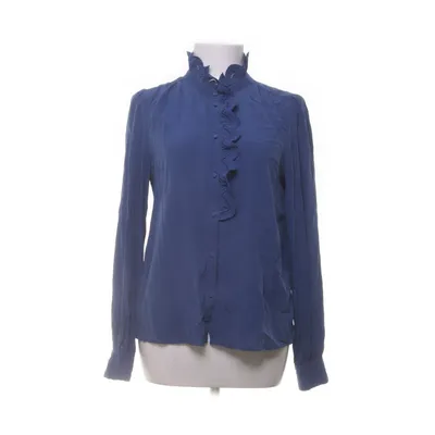 Bluse (Blå) fra Sézane Polyester, Silke