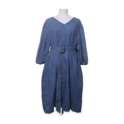 Denim dress (Blue) from Zizzi Cotton