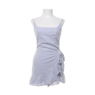 Slå-om-kjole (Blå) fra Princess Polly Bomuld, Polyester