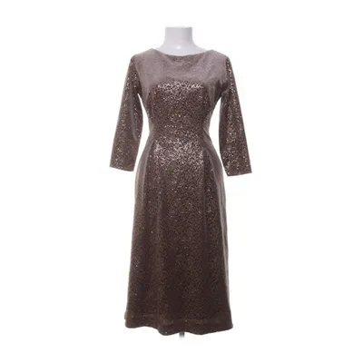 Cocktailjurk (Bruin, Goud) van Camilla Thulin Elastaan, Polyester