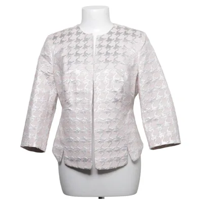 Blazer (Pink, Silber) von Rick Cardona Acryl, Metallfaser, Polyester, Wolle