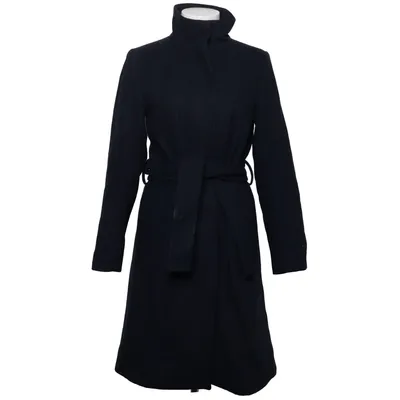 Frakke (Blå) fra InWear Akryl, Polyamid, Polyester, Viscose, Uld