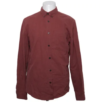 Buttondown-skjorta (Röd) från Vailent Pure Bomull, Polyester