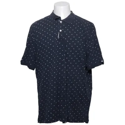 Pikétröja (Blå, Vit) från Pier One Bomull