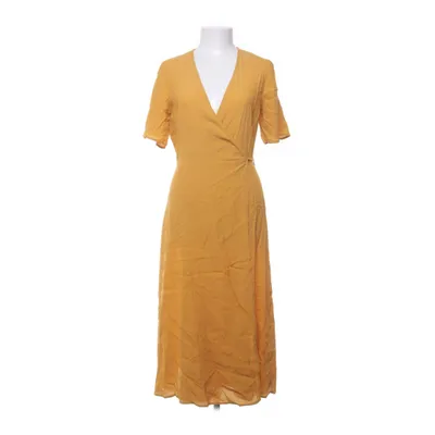 Wrap dress (Yellow) from New Look