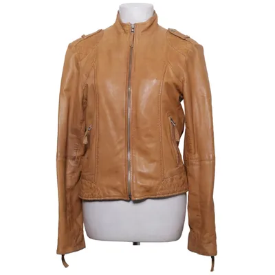 Leather jacket (Brown) from Rino & Pelle Leather, Polyester