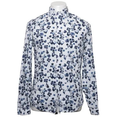 Skjorta (Vit, Blå, Flerfärgad) från Lindbergh White Bomull