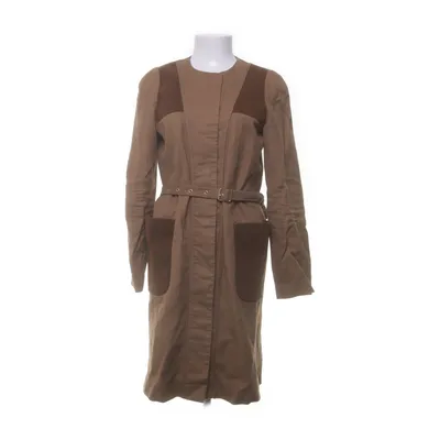 Kappa (Brun) från Filippa K Acetat, Viskos, Mocka, Skinn