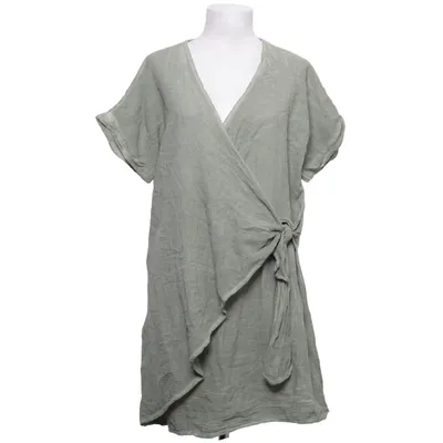Wrap dress (Green) from Stajl Cotton