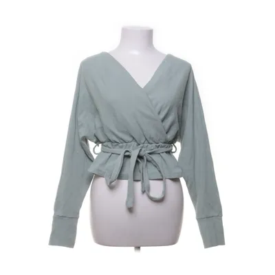 Wikkeltop (Groen) van New Collection Katoen, Elastaan
