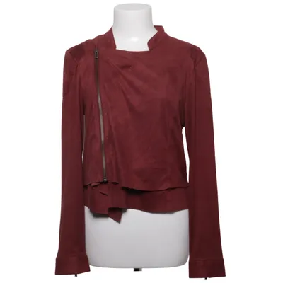 Bikerjakke (Rød) fra Flash Woman Polyester