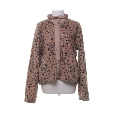 Fleecejacka (Beige, Svart) från Abercrombie & Fitch Polyester