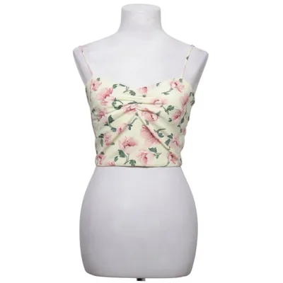 Crop top (Rose, Jaune) de Bik Bok Polyester