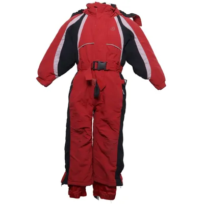 Combinaison blouse (Rouge, Noir) de 4 Sports Polyamide, Polyester