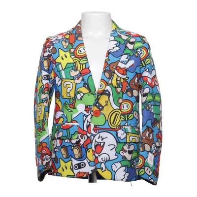 Kavaj (Blå, Flerfärgad) från Opposuits Polyester