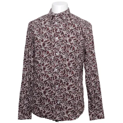 Chemise (Rouge, Multicolore) de Morris & Co x H&M Coton, Polyamide, Élasthane