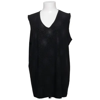 Top (Black, Multicolored) from XLNT Woman Elastane, Polyester