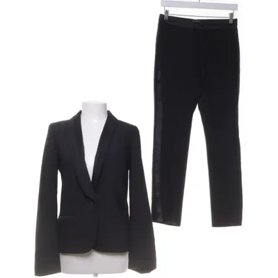 Suit (Black) from Laura Clement Polyester, Wool, Elastane