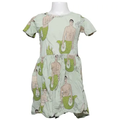 Dress (Green, Multicolored) from Mini Rodini Elastane, Organic cotton