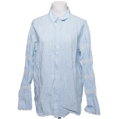 Skjorta (Blå, Vit) från Leveté Room Bomull