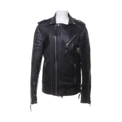 Biker jacket (Black) from Boda Skins Leather