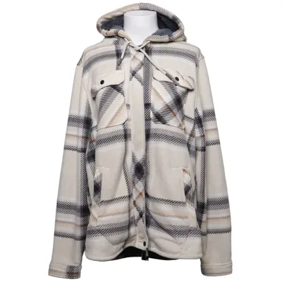 Skjortejakke (Beige, Sort, Hvid) fra Bluewear Polyester