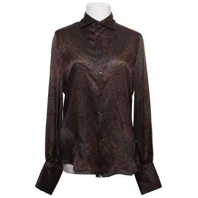 Shirt (Brown, Multicolored) from Ralph Lauren Silk